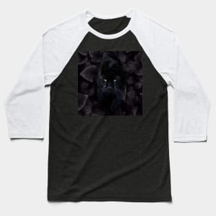 Black Panther On A Midnight Prowl Baseball T-Shirt